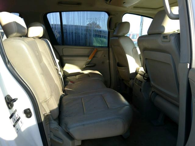 5N3AA08C85N802194 - 2005 INFINITI QX56 WHITE photo 6