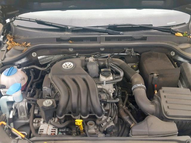 3VW1K7AJ9EM321969 - 2014 VOLKSWAGEN JETTA BASE 灰色 照片 7
