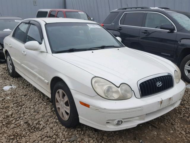 KMHWF25HX5A173573 - 2005 HYUNDAI SONATA GL WHITE photo 1