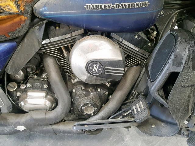 1HD1KEL17EB621102 - 2014 HARLEY-DAVIDSON FLHTK ELEC BLUE photo 7