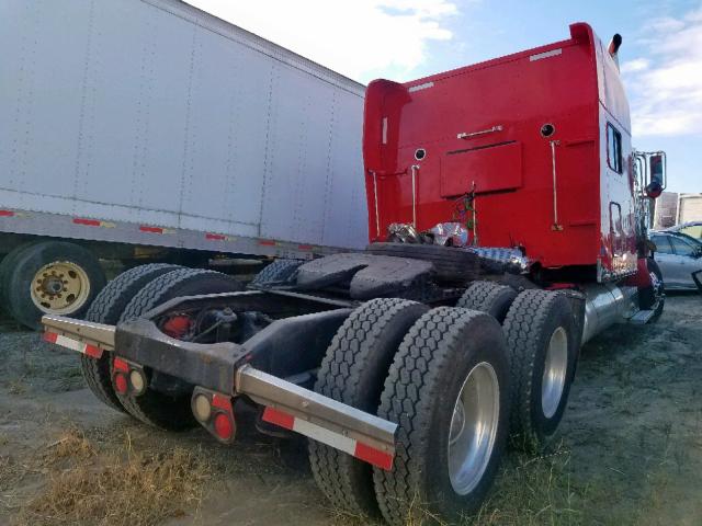 1XP5DB9X07D662426 - 2007 PETERBILT 379 RED photo 4