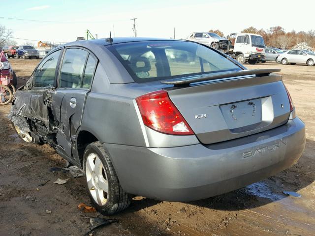 1G8AZ55F16Z116570 - 2006 SATURN ION LEVEL GRAY photo 3
