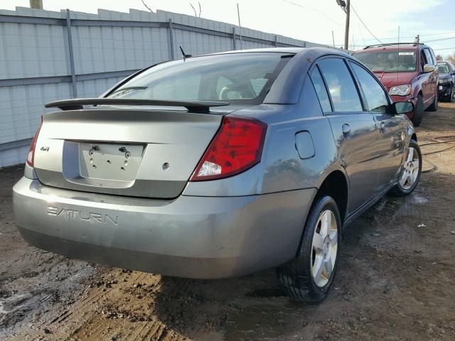 1G8AZ55F16Z116570 - 2006 SATURN ION LEVEL GRAY photo 4