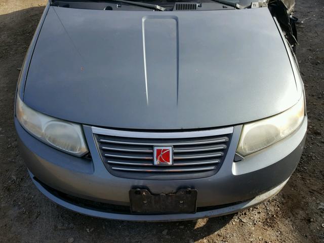 1G8AZ55F16Z116570 - 2006 SATURN ION LEVEL GRAY photo 7