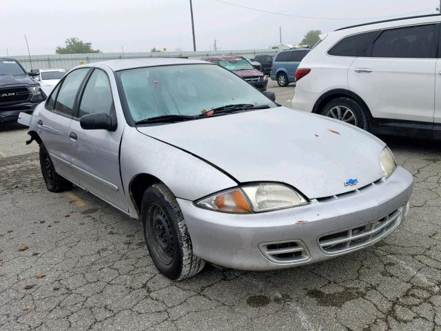 1G1JC524017232902 - 2001 CHEVROLET CAVALIER B SILVER photo 1