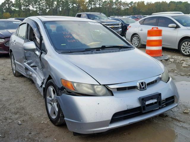 2HGFA16938H512430 - 2008 HONDA CIVIC EXL SILVER photo 1