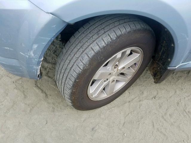 4S2DF58Y944600705 - 2004 ISUZU AXIOM XS Mavi foto 9