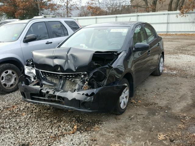 3N1AB61E98L731720 - 2008 NISSAN SENTRA 2.0 BLACK photo 2