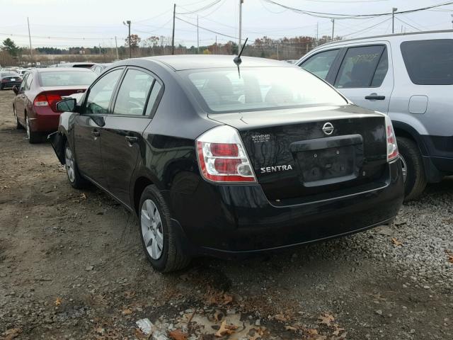 3N1AB61E98L731720 - 2008 NISSAN SENTRA 2.0 BLACK photo 3