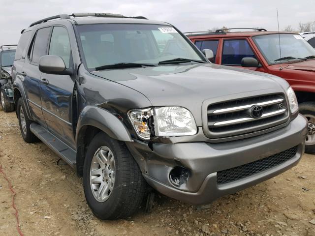 5TDZT38A93S203838 - 2003 TOYOTA SEQUOIA LI GRAY photo 1