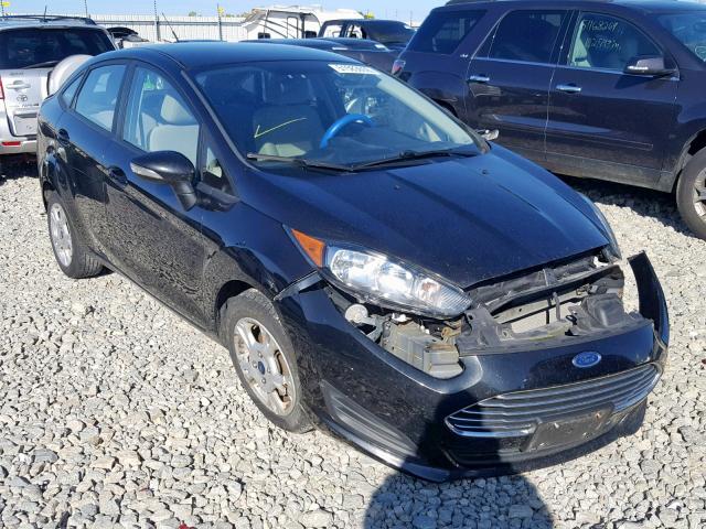 3FADP4BJ8EM211483 - 2014 FORD FIESTA SE BLACK photo 1