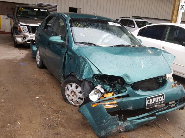 KL1TJ52644B176656 - 2004 CHEVROLET AVEO LS GREEN photo 1