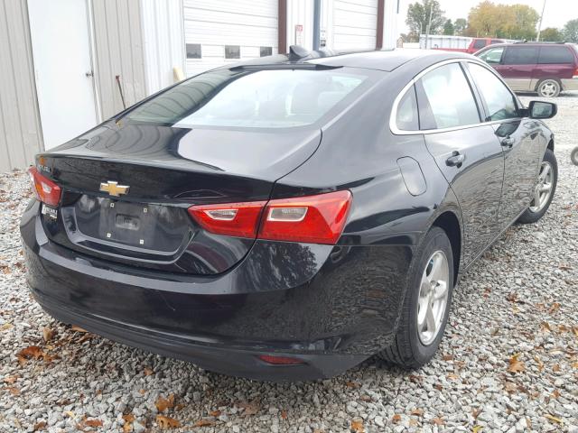 1G1ZB5ST4HF114848 - 2017 CHEVROLET MALIBU LS 黑色 照片 4