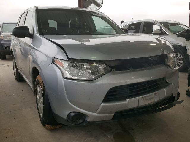 JA4AD2A35EZ001655 - 2014 MITSUBISHI OUTLANDER SILVER photo 1