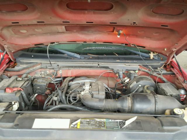 2FTRX17284CA96250 - 2004 FORD F-150 HERI RED photo 7