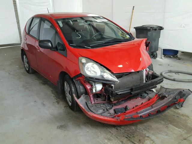 JHMGE8H26AC040246 - 2010 HONDA FIT RED photo 1