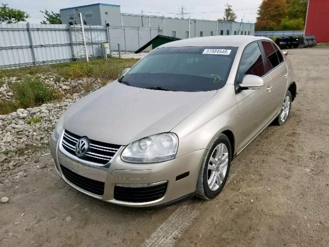 3VWJL71K79M099489 - 2009 VOLKSWAGEN JETTA TDI BEIGE photo 2