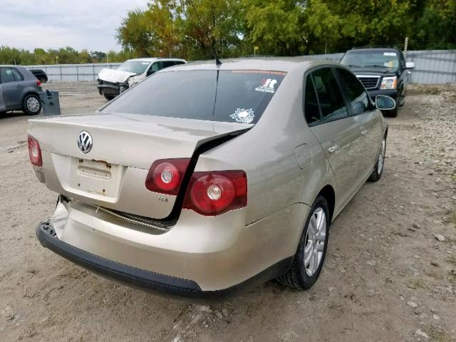 3VWJL71K79M099489 - 2009 VOLKSWAGEN JETTA TDI BEIGE photo 4