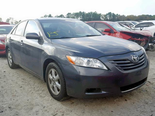 4T4BE46K97R003381 - 2007 TOYOTA CAMRY CE GRAY photo 1