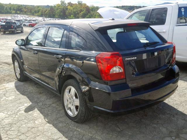 1B3HB48A99D235683 - 2009 DODGE CALIBER SX BLACK photo 3