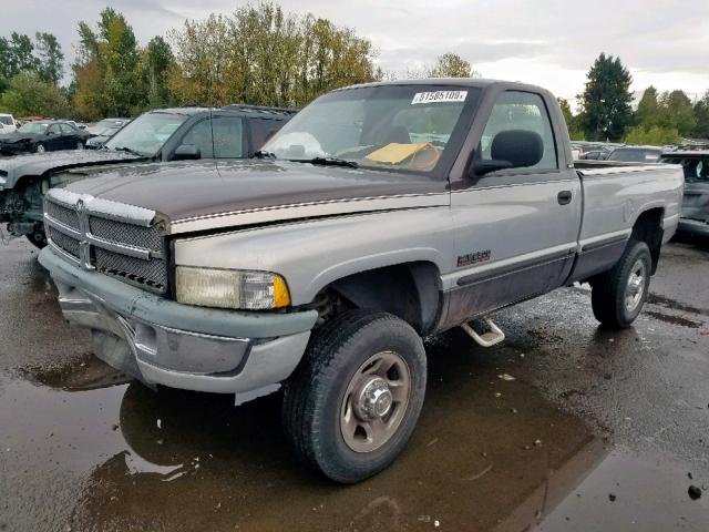 3B7KF26D2WM225054 - 1998 DODGE RAM 2500 TWO TONE photo 2