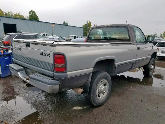 3B7KF26D2WM225054 - 1998 DODGE RAM 2500 TWO TONE photo 4