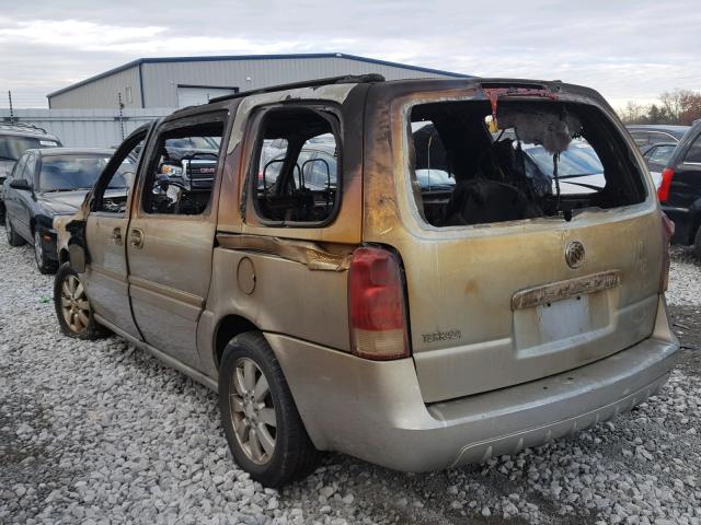 5GADV23147D196502 - 2007 BUICK TERRAZA CX SILVER photo 3