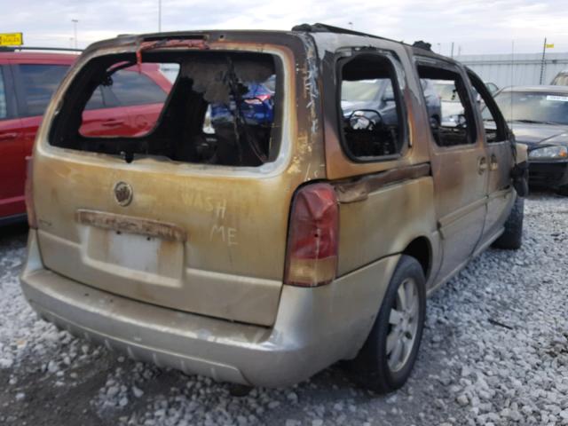 5GADV23147D196502 - 2007 BUICK TERRAZA CX SILVER photo 4