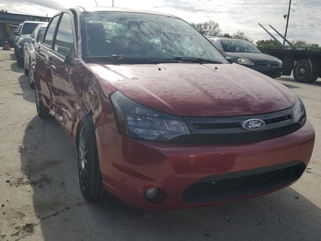 1FAHP3GN5AW250632 - 2010 FORD FOCUS SES RED photo 1