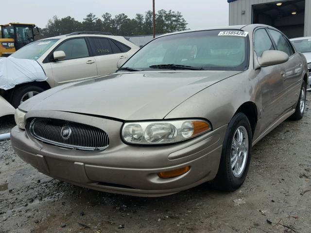 1G4HP54K014224169 - 2001 BUICK LESABRE CU BEIGE photo 2