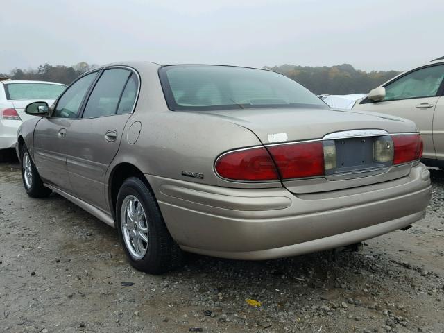 1G4HP54K014224169 - 2001 BUICK LESABRE CU BEIGE photo 3