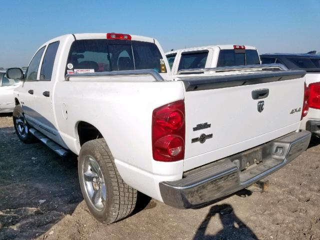 1D7HU18238J240514 - 2008 DODGE RAM 1500 S WHITE photo 3