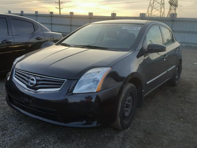 3N1AB6AP6AL605368 - 2010 NISSAN SENTRA 2.0 BLACK photo 2