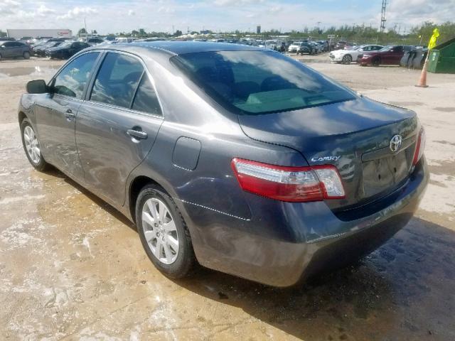 4T1BB46K38U041175 - 2008 TOYOTA CAMRY HYBR GRAY photo 3