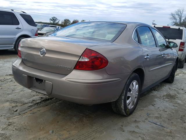 2G4WC552061151583 - 2006 BUICK LACROSSE C TAN photo 4