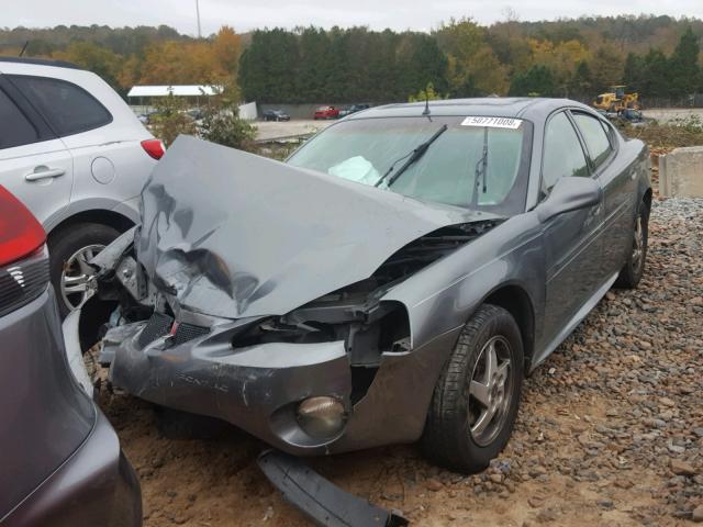 2G2WS542541363969 - 2004 PONTIAC GRAND PRIX ნაცრისფერი ფოტო 2