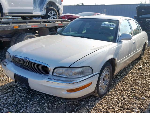 1G4CU5216W4647844 - 1998 BUICK PARK AVENU WHITE photo 2