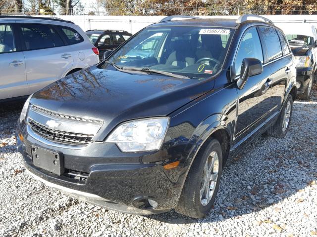 3GNAL3E56CS651347 - 2012 CHEVROLET CAPTIVA SP BLACK photo 2