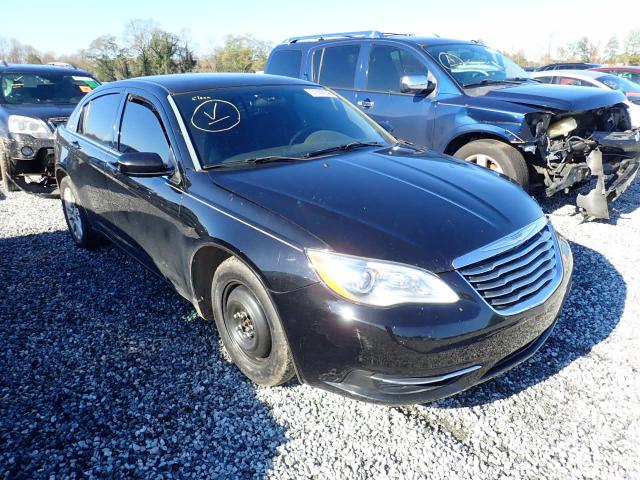 1C3CCBAB9CN319246 - 2012 CHRYSLER 200 LX BLACK photo 1