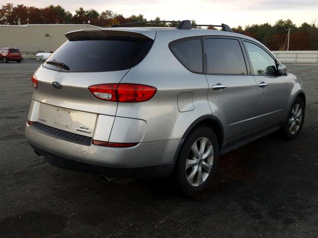 4S4WX82C364426189 - 2006 SUBARU B9 TRIBECA GRAY photo 4