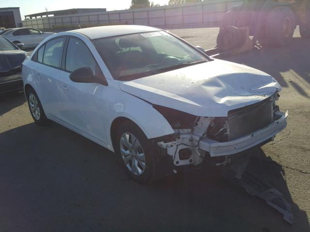 1G1PA5SG5D7182738 - 2013 CHEVROLET CRUZE LS WHITE photo 1