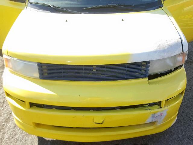 JTLKT334X54016226 - 2005 TOYOTA SCION XB 黄色 照片 7