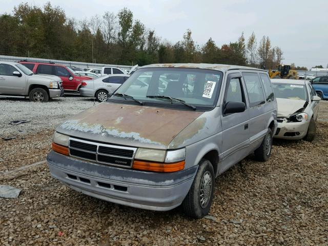 2B4GH2537RR587870 - 1994 DODGE CARAVAN GRAY photo 2