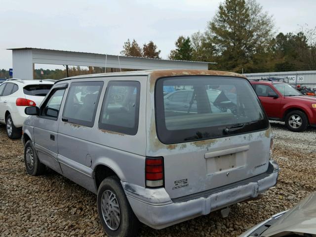 2B4GH2537RR587870 - 1994 DODGE CARAVAN GRAY photo 3