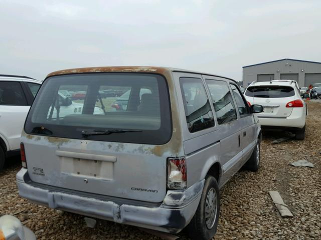 2B4GH2537RR587870 - 1994 DODGE CARAVAN GRAY photo 4