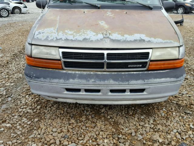 2B4GH2537RR587870 - 1994 DODGE CARAVAN GRAY photo 9