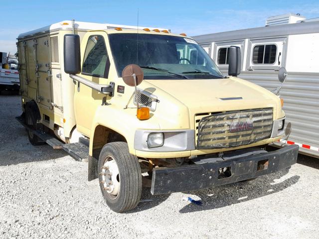 1GDG5C1E85F906117 - 2005 GMC C5500 C5C0 YELLOW photo 1