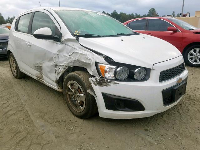 1G1JA6SH9E4213738 - 2014 CHEVROLET SONIC LS WHITE photo 1