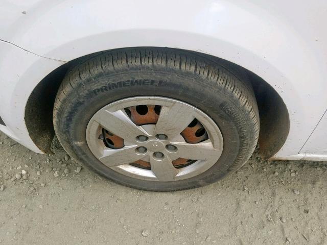 1G1JA6SH9E4213738 - 2014 CHEVROLET SONIC LS WHITE photo 9