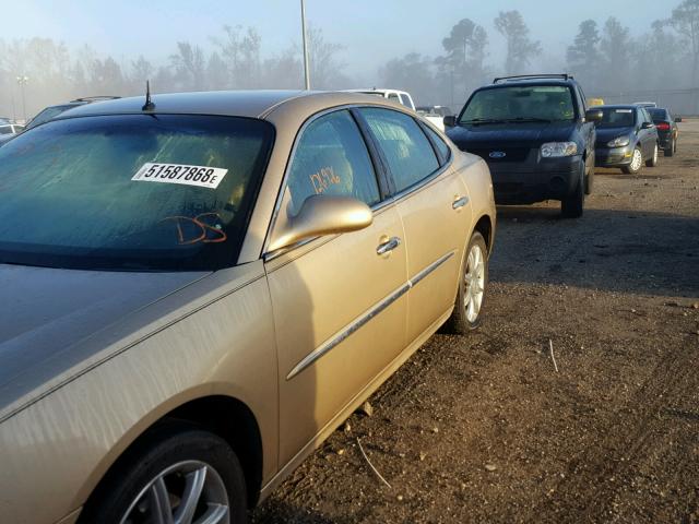 2G4WE567051218802 - 2005 BUICK LACROSSE C GOLD photo 9